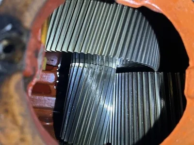 1988 DAVIS STANDARD 3.5" GEAR BOX Extrusion Other, Extruder Gearbox | Mark One Machinery (2)