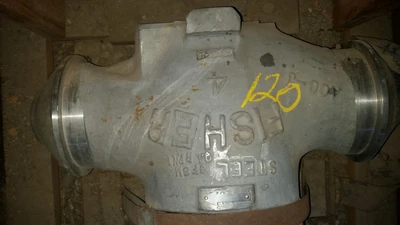 Fisher 4"316 Stainless Butt Weld Control Valve