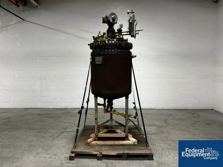 Used Pfaudler 200 Gal Pfaudler Glass Lined Reactor, 25/75# Reactors Ohio US | Federal Equipment Company #129885