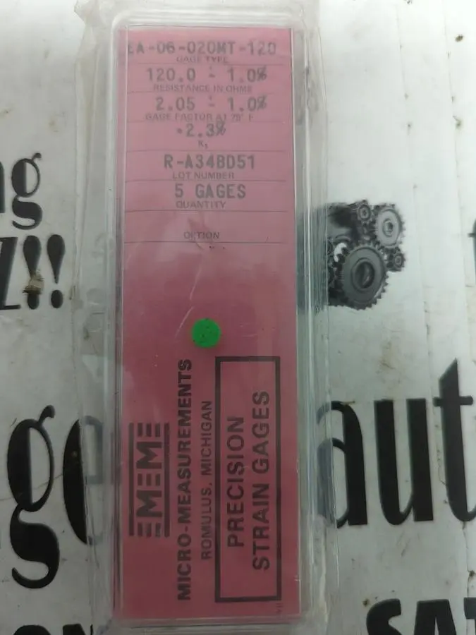 New | in-Stock MICRO-MEASUREMENTS EA-06-02MT-120 Transducers | Surplus Asset Holdings #1226608