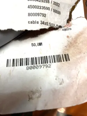 USED LAPP OLFLEX 150 34XG0,5 POWER AND CONTROL CABLE 50M