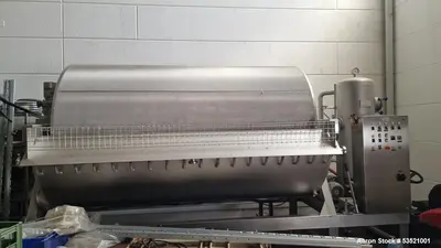 Used TMCI Padovan TAYLO 15 Vacuum Filtration System – 161 Sq Ft, Stainless Steel