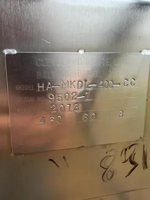 Used 2016 CLEVELAND RANGE 300 GALLON Stainless Steel Tanks New Jersey US | Perry Equipment #289956