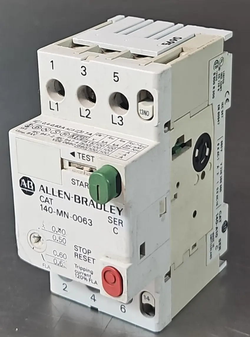 Allen-Bradley 140-MN-0063 Series C Manual Motor Starter loc4C16