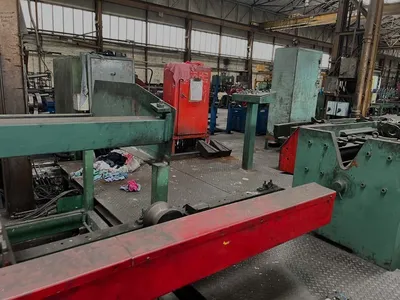 Used SAMUEL PLATT 20 TON SINGLE PULL DRAWBENCH & STRAIGHTENING LINE (14726) Draw Benches Connecticut US | Machinery International LLC #1558099