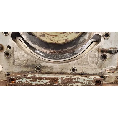 Used 10HP Industrial Plastic Granulator Knife Shredder - 8" dia. X 16W