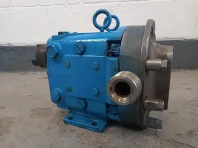 SPX Flow model 015U1 stainless steel positive displacement pump