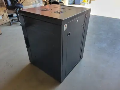 Wall Mount Network Enclosure w/ Power Supply
