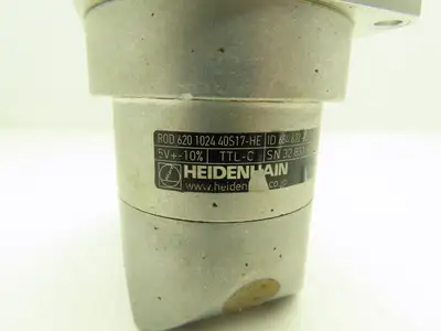 Heidenhain ROD 620 1024 40S17-HE Rotary Encoder 5V 15mm Shaft ID 684 672-03
