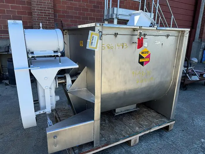 Used SCOTT SHM404 Ribbon Blenders California US | Machinery & Equipment #138975