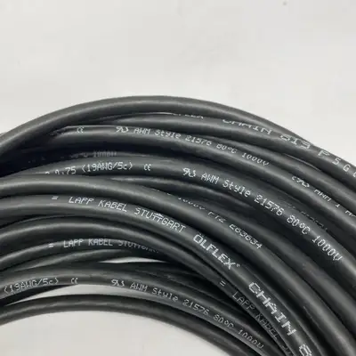 USED LAPP OLEFLEX 1027813 CHAIN 819 P 5G0,75 CABLE 25M
