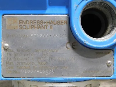 Endress Hauser FTM30D-G5KB1 Soliphant II Vibration Level Limit Switch Used
