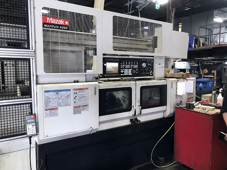 Used 2004 MAZAK MULTIPLEX 4200 CNC Lathes Illinois US | Machinery Marketing International #378895