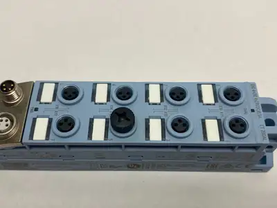 USED SIEMENS DIGITAL INPUT/OUTPUT MODULE DIQ 4+DQ 4X24VDC/0.5A 8XM8