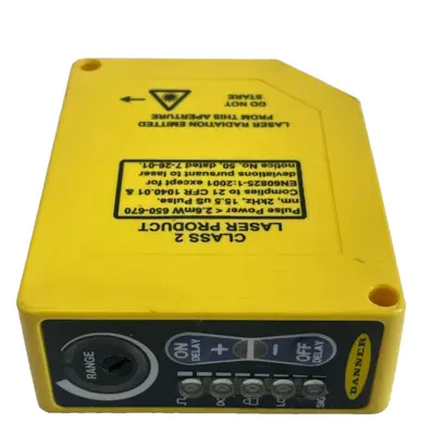 NEW BANNER ENGINEERING Q60BB6LAF2000QPMA OPTICAL SENSOR