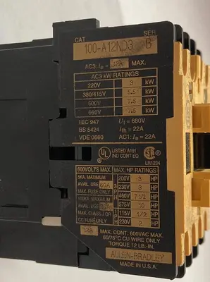USED ALLEN-BRADLEY 100-A12ND3