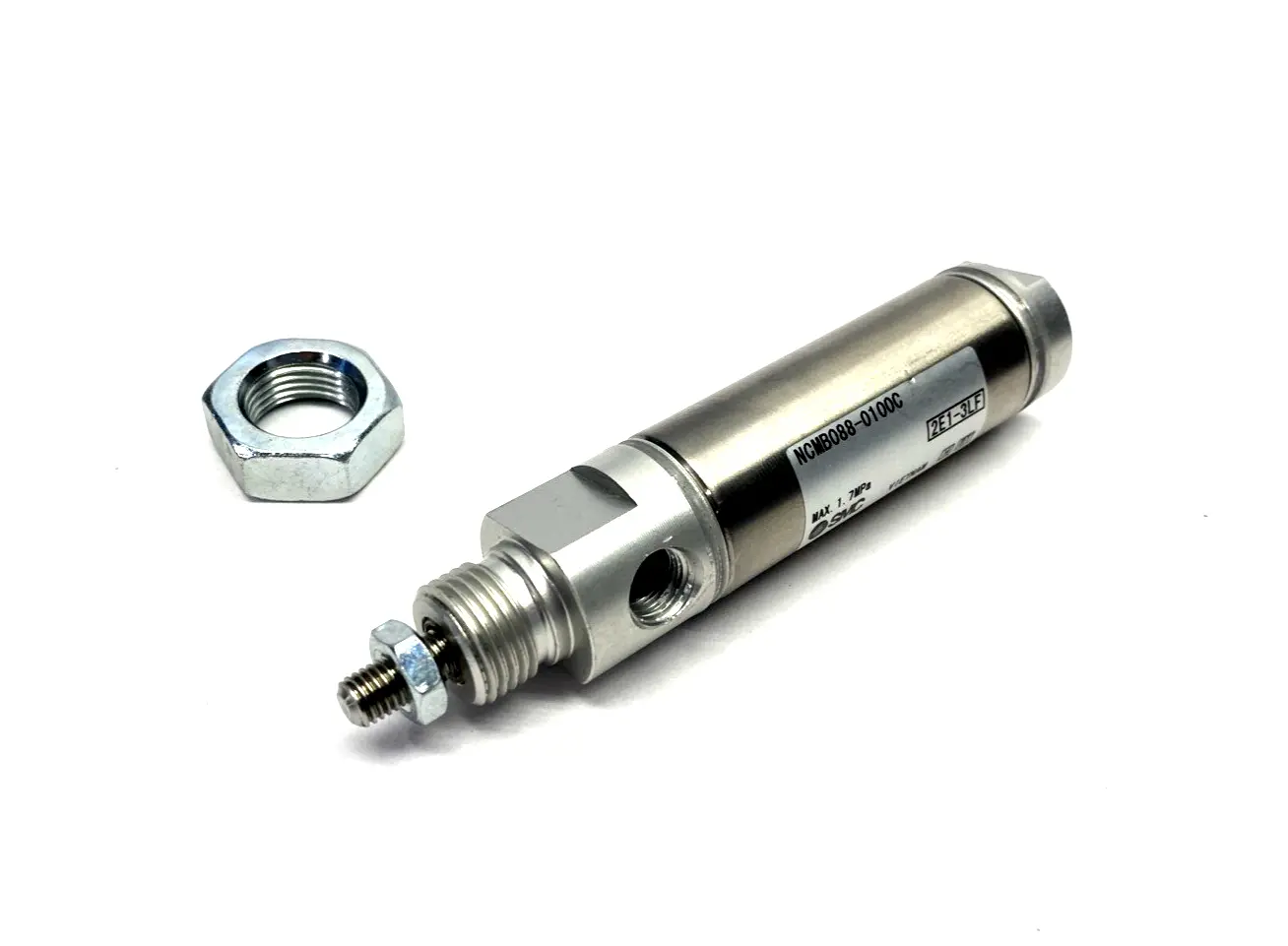 NCMB088-0100C | SMC  Round Body Pneumatic Cylinder 7/8" Bore 1" Stroke - New Other