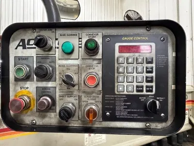2009 ACCURSHEAR 625010 Shears, Power Squaring (In) | Active Machinery Sales, Inc. (5)