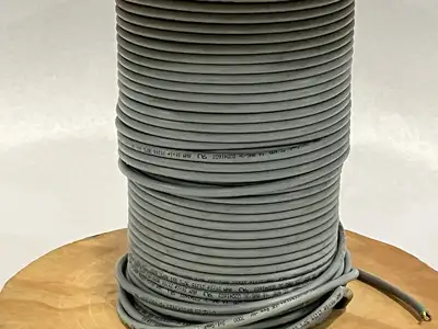 SAB 2041603 Cable 16 AWG 3C PVC Gray Bare Copper 115' FT - New Other