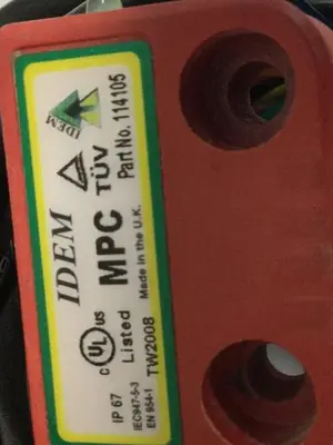 USED IDEM SAFETY SWITCHES 114105
