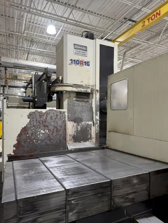 Used 1998 TOSHIBA MACHINE BTD-110.R16 Horizontal Table Type Boring Mills | Tramar Industries #716915