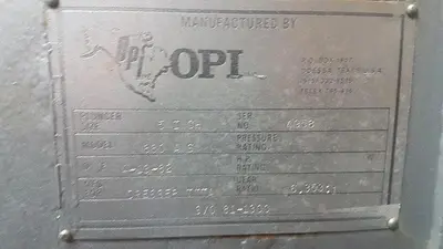 USED OPI AWS-880 TRIPLEX FRAC PUMP POWER END