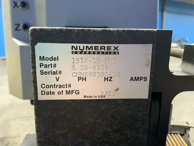 Used 1989 NUMEREX 151810 MNL Coordinate Measuring Machines Ohio US | HGR 24 #1406309