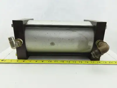 Schrader Bellows 1065447 6" Bore 10" Stroke Pneumatic to Hydraulic 250 PSI