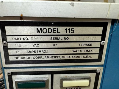 Nordson Hot Glue applicator