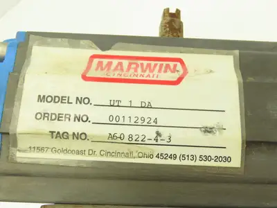 Marwin UT1DA Pneumatic Actuator 3" Lug Butterfly Valve Stainless Disc