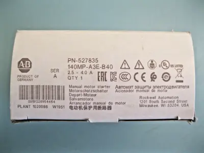 NEW Allen-Bradley 140MP-A3E-B40