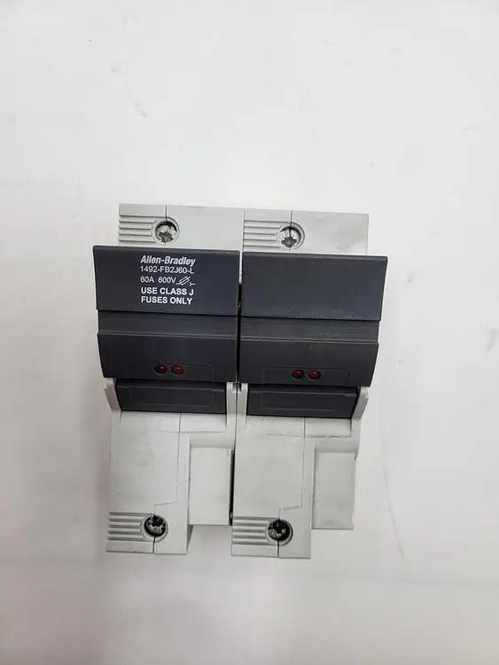 Used ALLEN-BRADLEY ALLEN BRADLEY 1492-FB2J60-L 60A 600V CLASS J FUSE HOLDER Fuse Accessories | ND Industrial Surplus #1225411