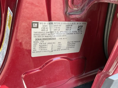 Used 2012 CHEVROLET CAPTIVA SUVs Michigan US | Miedema Asset Management Group #1406908
