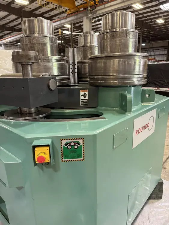 Used ROUNDO R-7S Angle Bending Rolls Michigan US | Ultimate Tube Bender Parts Plus #201173