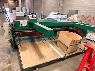 Used 2005 TENNSMITH LM1214 Power Squaring Shears (Gauge) Texas US | Used Fab Machines #1269214