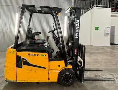 Used 2020 HYUNDAI 20BT-9U 3-Wheel Sit down Electric Counterbalance Forklifts Arizona US | Forklift Exchange #1274805