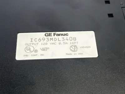 USED GE FANUC IC693MDL340