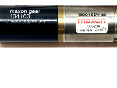 USED MAXON MOTOR GEARHEAD DC GEAR MOTOR 3MM SHAFT ASSEMBLY