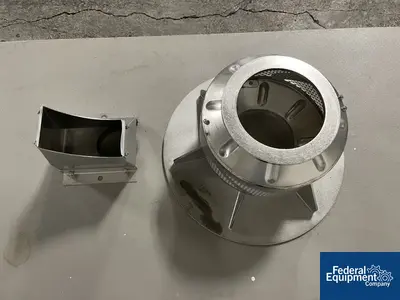 USED Vector 1.3 Liter Coating Pan for Vector LDCS-3, S/S