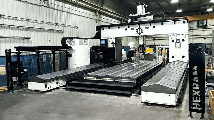 2020 Hexram Heavy Duty Machining Center, Table 120" X 288", 60" H/UR, 13,000 rpm, 85 HP, Direct Drive HSD 5 Axis Head with 13,000 RPM HSK A 100 Spindle