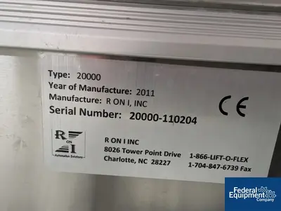 USED R on I Inc R On I Drum Lifter, Type 20000