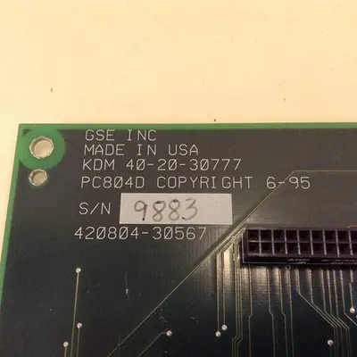 USED GSE PC804D 40-20-30777