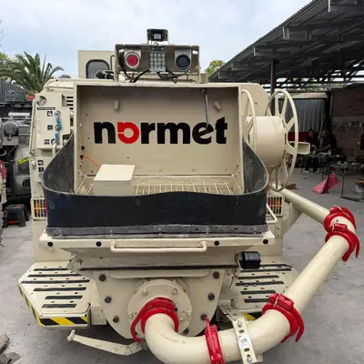 Used 2015 NORMET ALPHA 30 Concrete Pumps British Columbia CA | Savona Equipment LTD #1316103