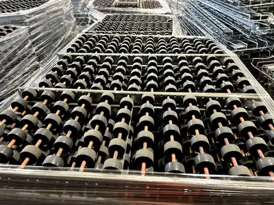BULK QTY OF ROLLER RACKING W/ BEAMS
