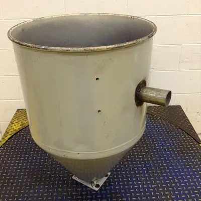 USED METAL FABRICATOR HOPPER222