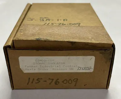 Used FENNER 12M03-109 I/O Boards & Replacement Parts Ohio US | Surplus Asset Holdings #1241836