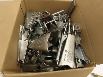 Various Mfr Hook Latch Assorted Tonnages Lot of 30lb