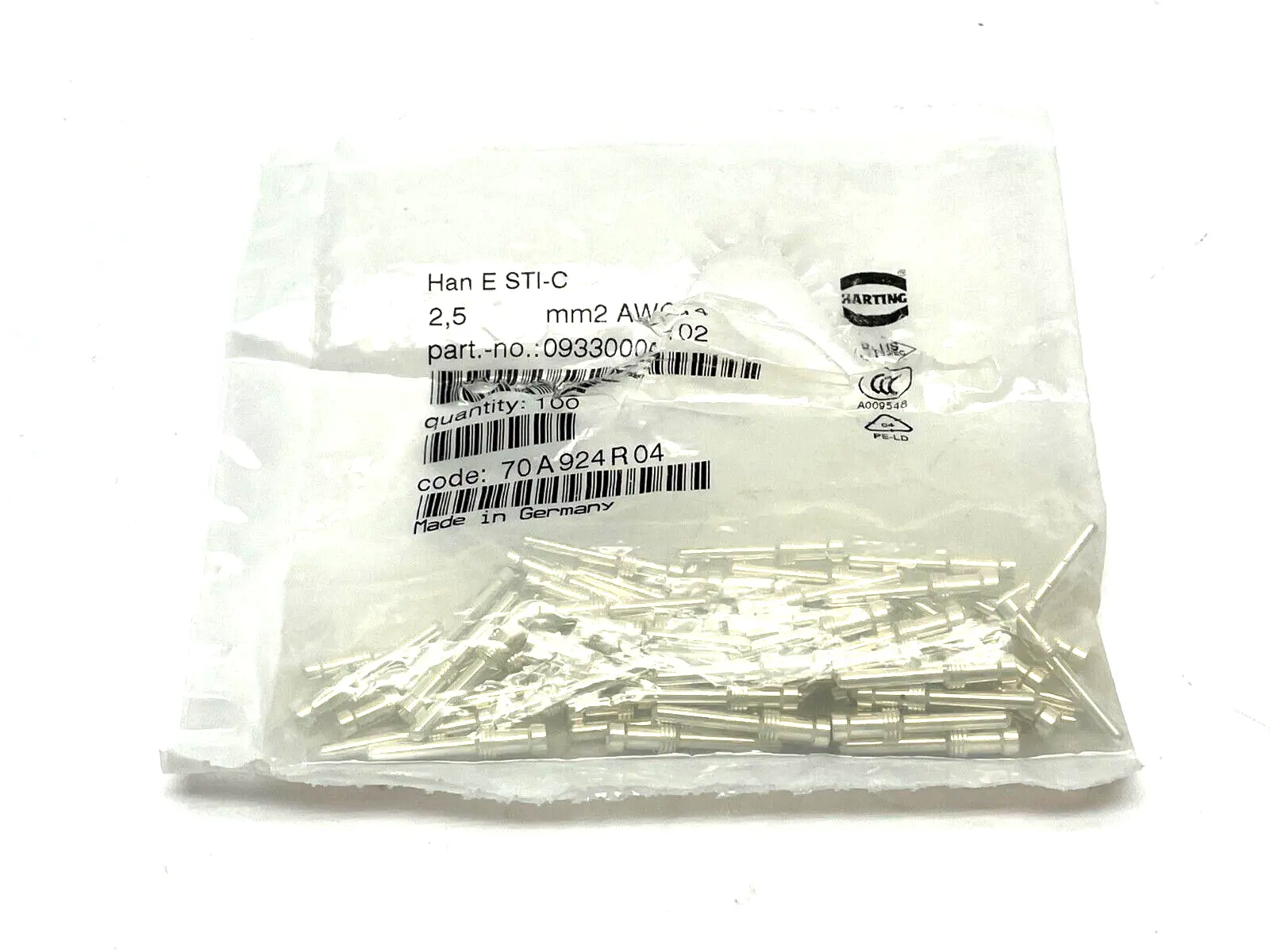 New | in-Stock HARTING 09 33 000 6102 Electrical Fittings Michigan US | Maverick Industrial Sales #1487498
