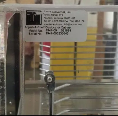 TERRA UNIVERSAL DESICCATOR CABINET 1947-00