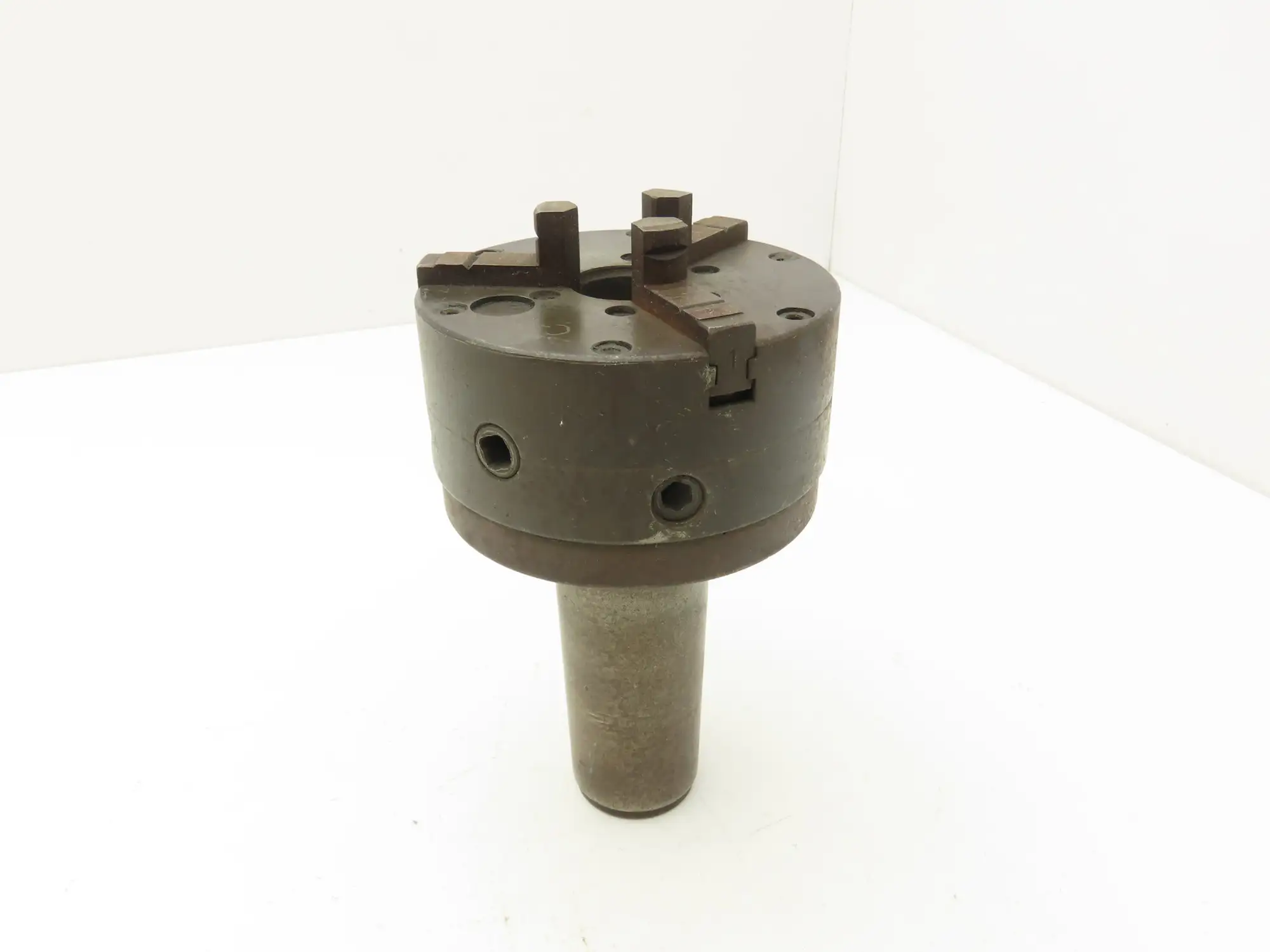 Buck Chuck 1434 3 Jaw Adjust-Tru Self Centering Manual Lathe Chuck 4" OD